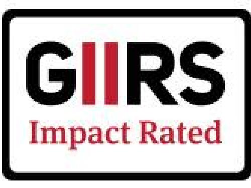 2018 GIIRS Impact Company Rating as Platinum rated